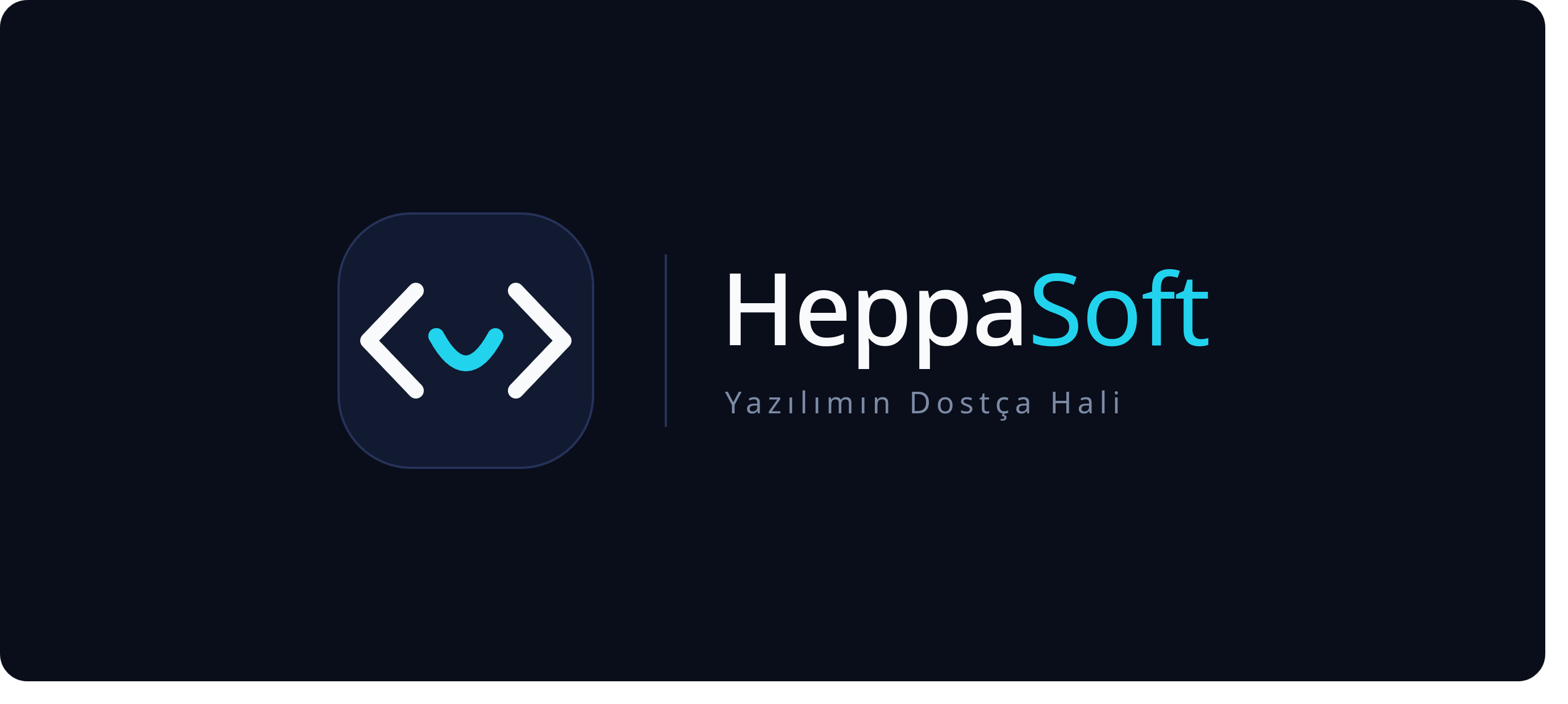 HeppaSoft — Yazılımın Dostça Hali